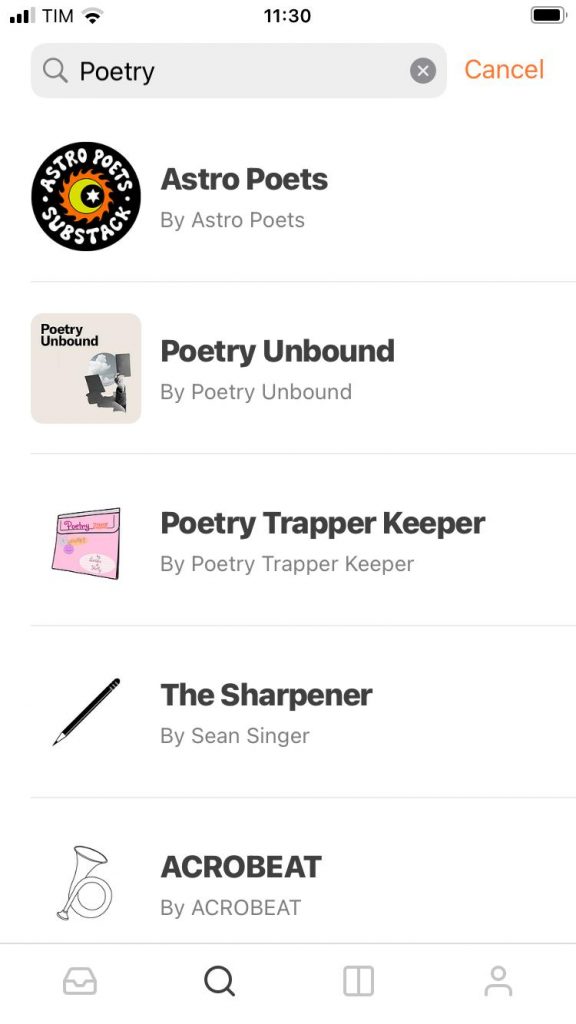 substack app discover